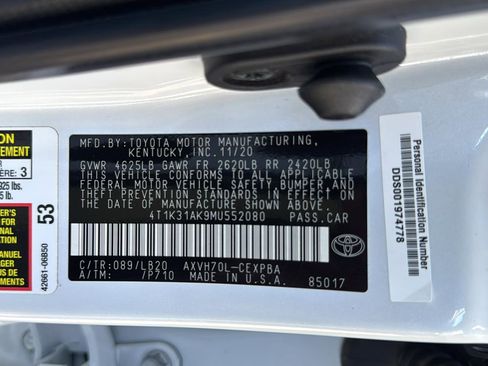 Used 2021 Toyota Camry XSE image 24