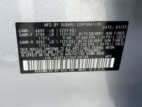 Used 2021 Subaru Outback Premium image 26