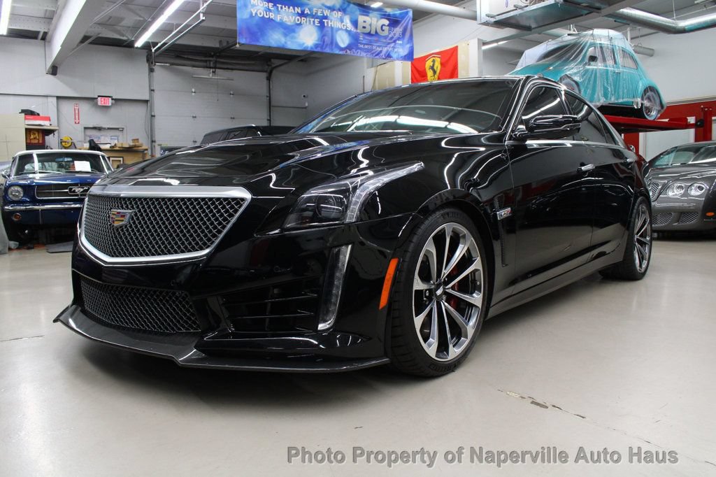 Used 2016 Cadillac CTS V w/ Carbon Fiber Package RWD image 2