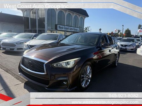 Used 2019 INFINITI Q50 Luxe RWD image 2