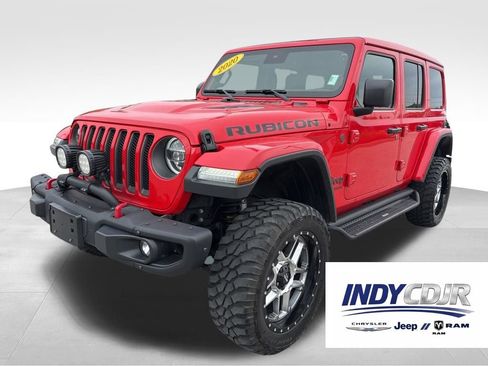 Used 2020 Jeep Wrangler Unlimited Rubicon w/ Advanced Safety Group AWD/4WD image 1