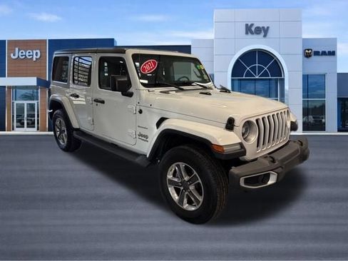 Used 2021 Jeep Wrangler Unlimited Sahara AWD/4WD image 10