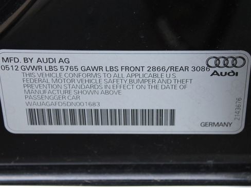 Used 2013 Audi A8 3.0T w/ Driver Assistance Pkg image 14