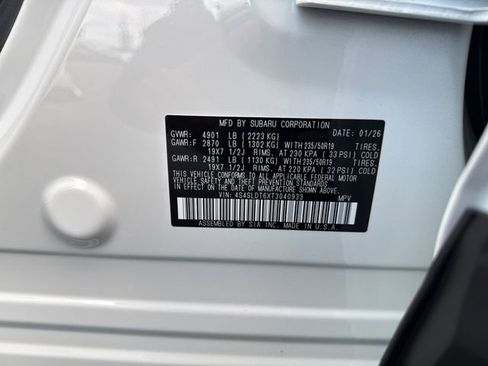 New 2026 Subaru Forester Touring AWD/4WD image 19