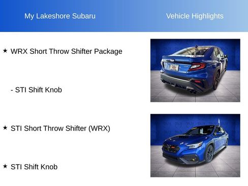 Certified 2023 Subaru WRX Limited AWD/4WD image 7
