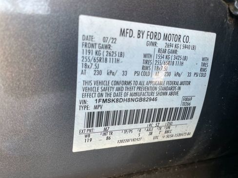 Used 2022 Ford Explorer XLT image 33