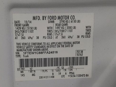 Used 2015 Ford F150 XLT image 33