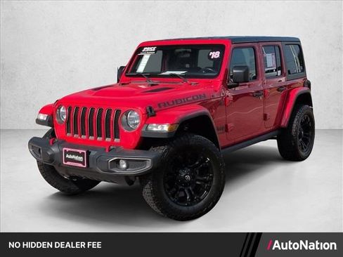 Used 2018 Jeep Wrangler Unlimited Rubicon AWD/4WD image 1