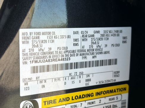 Used 2024 Ford Expedition Limited AWD/4WD image 31