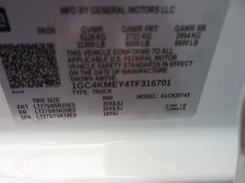 New 2026 Chevrolet Silverado 2500 Custom w/ Custom Value Package AWD/4WD image 28