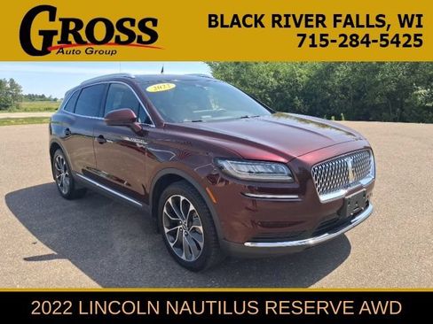 Used 2022 Lincoln Nautilus Reserve w/ Equipment Group 201A AWD/4WD image 1