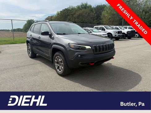 Used 2022 Jeep Cherokee Trailhawk w/ Sun, Sound & Nav Group AWD/4WD image 1