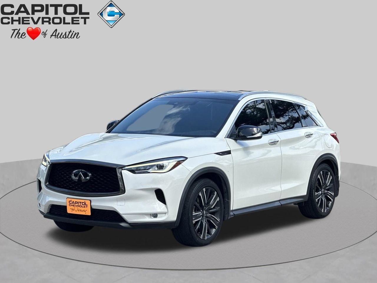 Used 2021 INFINITI QX50 Luxe w/ Appearance Package FWD image 1