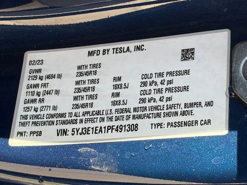 Used 2023 Tesla Model 3 Standard Range image 35
