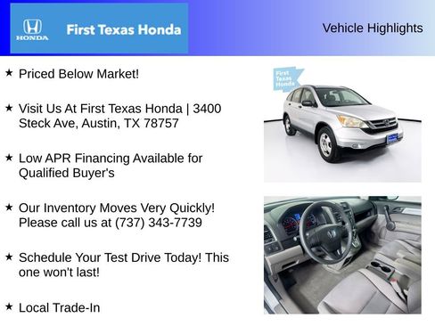 Used 2011 Honda CR-V LX image 5
