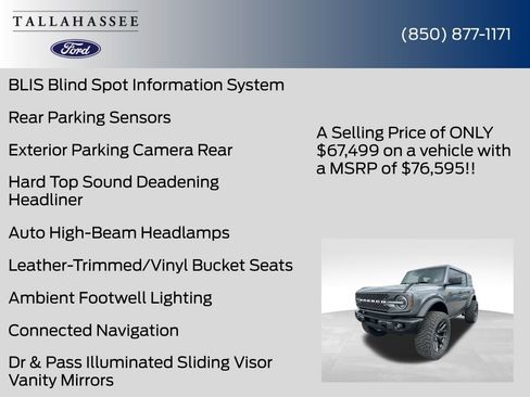 New 2025 Ford Bronco Badlands AWD/4WD image 35