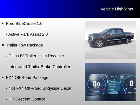 Used 2023 Ford F150 Platinum w/ FX4 Off-Road Package AWD/4WD image 8
