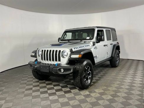 Used 2023 Jeep Wrangler Unlimited Rubicon 4xe w/ Cold Weather Group image 3