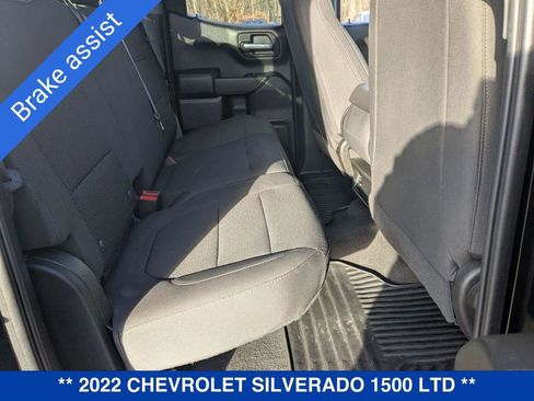 Certified 2022 Chevrolet Silverado 1500 Custom w/ LPO, Blackout Package image 35
