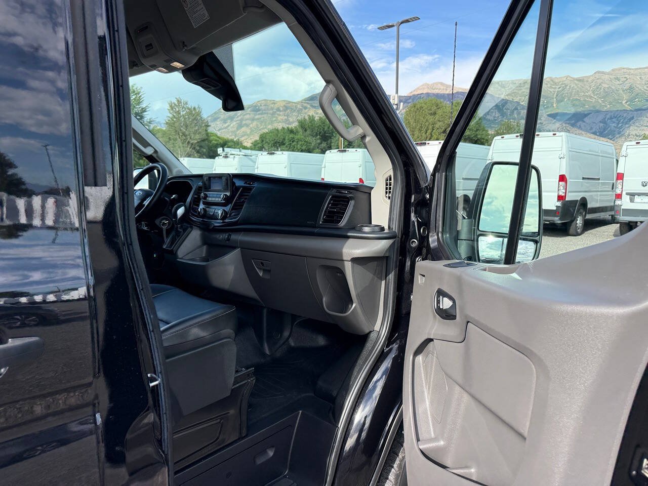 Used 2023 Ford Transit 250 148 High Roof Extended w/ Load Area Protection Package RWD image 16
