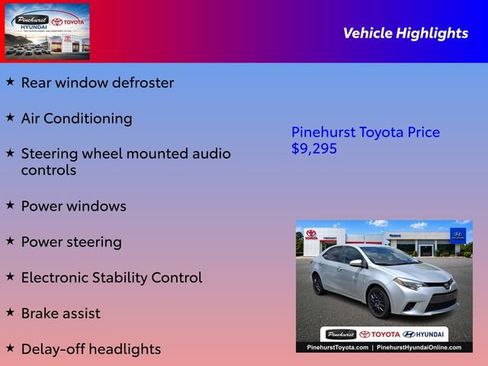 Used 2015 Toyota Corolla LE FWD image 26