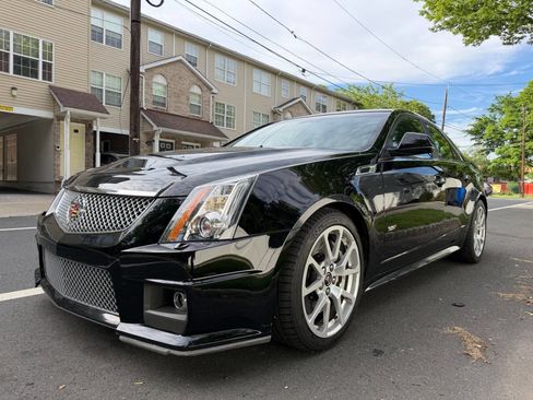 Used 2014 Cadillac CTS V w/ Wood Trim Package RWD image 2