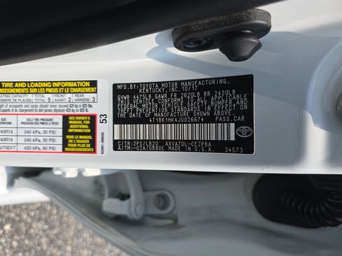 Used 2018 Toyota Camry XSE w/ Audio Package FWD image 36