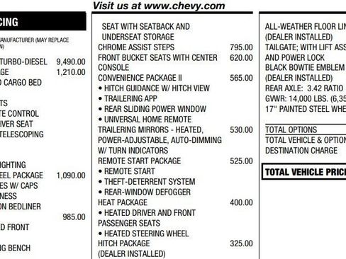 Used 2024 Chevrolet Silverado 3500 LT w/ Convenience Package image 2