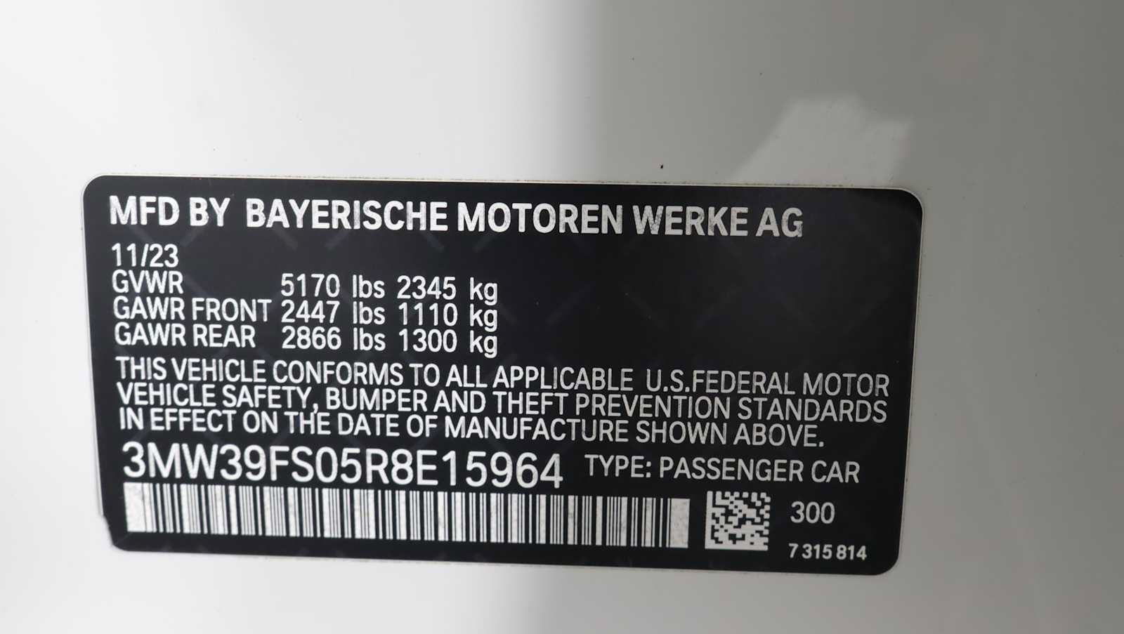 Used 2024 BMW 330e xDrive w/ Convenience Package AWD/4WD image 27