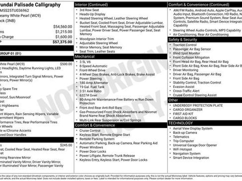 New 2026 Hyundai Palisade Calligraphy image 11