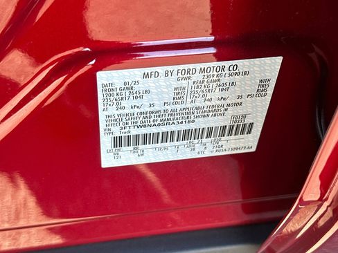 New 2025 Ford Maverick Tremor image 25