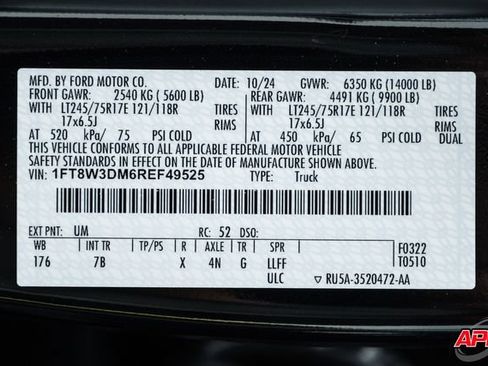Used 2024 Ford F350 Platinum AWD/4WD image 98