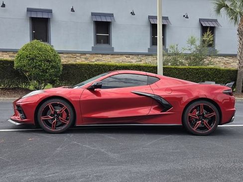 Certified 2022 Chevrolet Corvette Stingray Premium Cpe w/ Z51 Performance Package RWD image 3