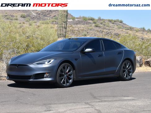 Used 2018 Tesla Model S P100D AWD/4WD image 1