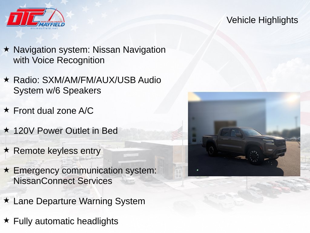 Used 2023 Nissan Frontier PRO-4X w/ Pro Convenience Package AWD/4WD image 6