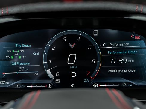 Used 2023 Chevrolet Corvette Stingray Premium Conv w/ Z51 Performance Package RWD image 35