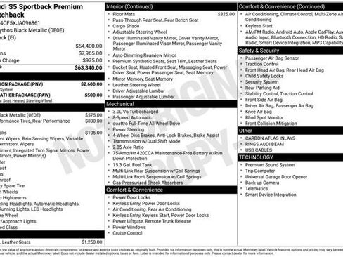 Used 2018 Audi S5 Premium Plus w/ Navigation Package image 8