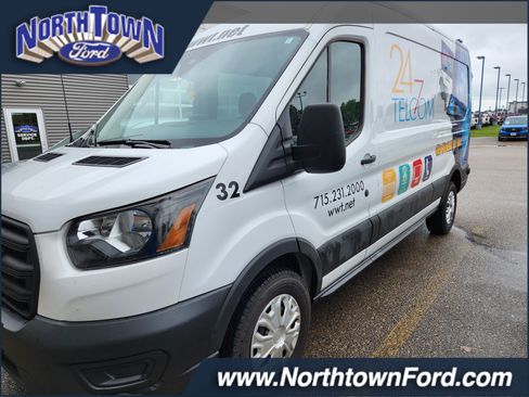Used 2020 Ford Transit 250 Medium Roof w/ Load Area Protection Package RWD image 1