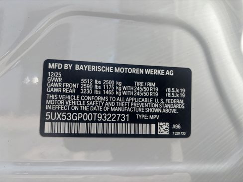 Used 2026 BMW X3 xDrive30i w/ Convenience Package AWD/4WD image 32