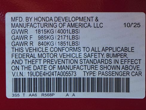 New 2026 Acura Integra FWD image 21