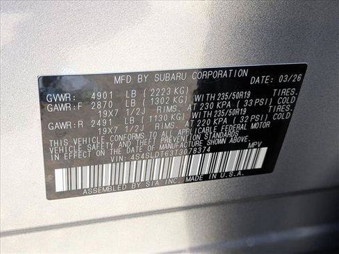 Used 2026 Subaru Forester Touring AWD/4WD image 19