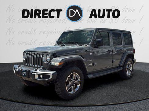 Certified 2020 Jeep Wrangler Unlimited Sahara AWD/4WD image 1