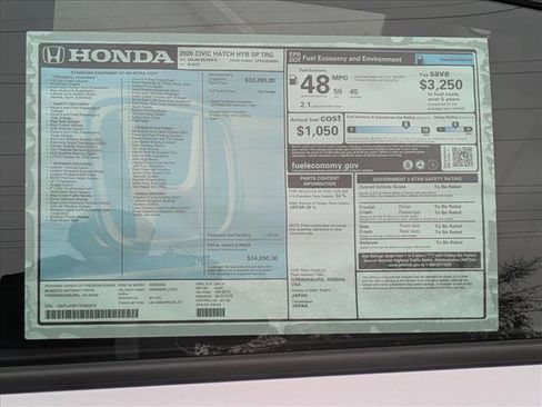 New 2026 Honda Civic Sport Touring image 18