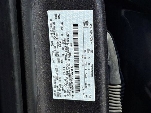 Used 2023 Ford F150 Tremor w/ Equipment Group 402A High AWD/4WD image 27