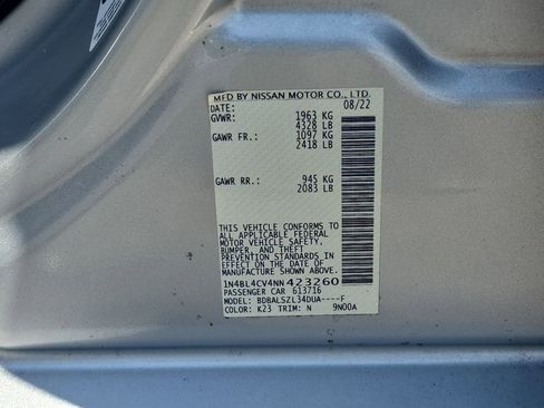 Used 2022 Nissan Altima 2.5 SR FWD image 31