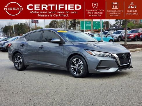 Certified 2022 Nissan Sentra SV w/ All-Weather Package image 1