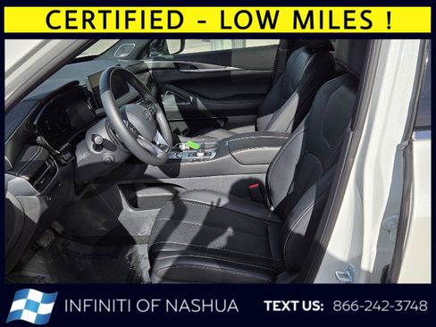 Certified 2025 INFINITI QX60 Luxe w/ Black Edition image 3