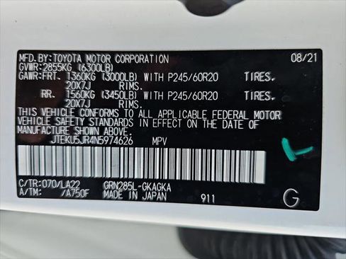 Certified 2022 Toyota 4Runner Limited AWD/4WD image 25