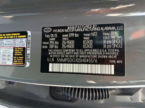 Used 2025 Hyundai Santa Fe Calligraphy AWD/4WD image 36