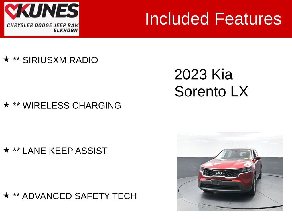 Used 2023 Kia Sorento LX AWD/4WD image 4